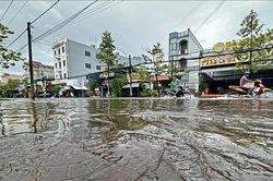 Mưa to kéo dài gây ảnh hưởng sinh hoạt, sản xuất của người dân Cà Mau