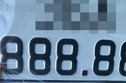 Phiên đấu giá biển số đầu tiên trong tháng 10: Có biển gần 1,5 tỷ, có biển 0 đồng