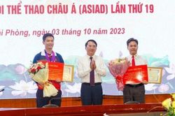 Hải Phòng thưởng 335 triệu đồng cho thầy trò nhà vô địch ASIAD 19