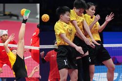 Chủ công Ngọc Yến mới 11 tuổi ăn tập cầu mây, cứ chạm cầu là khiến đối thủ khiếp sợ, tỏa sáng giúp Việt Nam giành HCV ASIAD