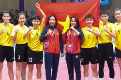 Ngược dòng ấn tượng giành HCV ASIAD, đội tuyển cầu mây nữ Việt Nam nhận thưởng hơn 1,6 tỷ đồng