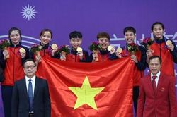 Đội tuyển cầu mây Việt Nam nhận thưởng hơn 1,5 tỷ đồng
