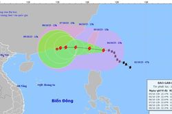 Bão Koinu vẫn giật cấp 17, dự kiến cuối tuần di chuyển vào biển Đông