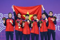 Bảng tổng sắp huy chương ASIAD 2023 ngày 4/10: Cầu mây Việt Nam đoạt HCV