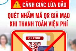 Bệnh viện Nhi Trung ương cảnh báo mã QR giả mạo tại quầy thanh toán viện phí