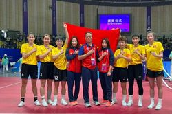 ASIAD 19: Đội tuyển cầu mây nữ mang huy chương vàng thứ 2 về cho Việt Nam
