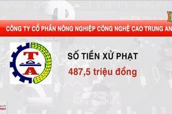 UBCK: phạt 580 triệu 3 DN và cá nhân vi phạm