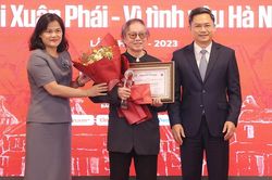 Nhà báo Nguyễn Thị Sự, Phó TGĐ TTXVN: Giải thưởng Bùi Xuân Phái lan tỏa tình yêu Hà Nội ra thế giới