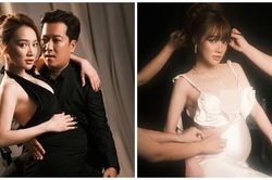 Nhã Phương tung ảnh 'bụng bầu vượt mặt', được Trường Giang chiều chuộng