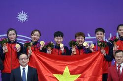 Bảng tổng sắp huy chương ASIAD 2023 ngày 5/10