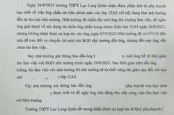 Vụ nhà trường 'từ chối giáo dục học sinh': Sở Giáo dục lên tiếng