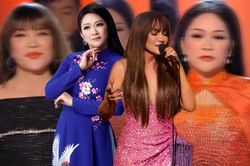 Như Quỳnh và Thanh Hà đứng chung sân khấu, nhan sắc 2 nữ danh ca gây xôn xao