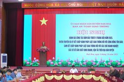 Đak Đoa: Tổ chức ký kết chấp hành pháp luật giao thông đường bộ
