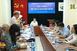 Sửa Luật Tài nguyên nước: cần rà soát, tránh sự chồng chéo
