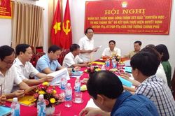 Trung ương Hội Khuyến học Việt Nam thẩm định công trình xét giải Nhân tài Đất Việt tại Thái Bình