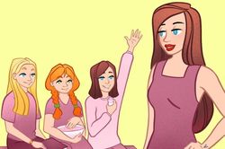 Theo bạn, đứa trẻ nào mới là con gái của người phụ nữ này?