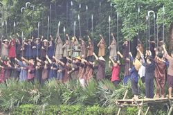 Ấn tượng sân khấu thực cảnh 'Khởi nghĩa Lam Sơn - Dấu son rực rỡ'