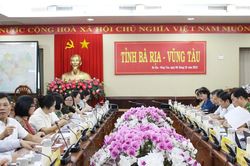 Thứ trưởng Đặng Hoàng Oanh kiểm tra tình hình thi hành pháp luật về xử lý xử lý vi phạm hành chính tại Bà Rịa – Vũng Tàu