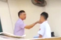 Thầy giáo Hà Nội bóp cằm, xúc phạm học sinh xin nghỉ việc