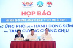Hội nghị Bộ trưởng ASEAN về Quản lý thiên tai diễn ra từ 8 - 13/10