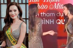 Đụng hàng váy áo với Miss Grand 2022, Lê Hoàng Phương có phản ứng bất ngờ