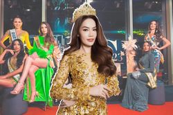 Hoàng Phương mất hút khỏi top thí sinh thể hiện xuất sắc nhất tại ngày 3 Miss Grand