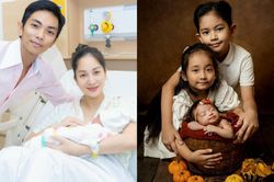 Khánh Thi - Phan Hiển hé lộ thông tin đầu tiên về nhóc tỳ thứ 3 tròn 1 tháng tuổi
