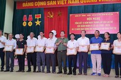 Sơ kết 12 năm thực hiện mô hình 'Đội xung kích an ninh trật tự'