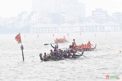Hơn 600 vận động viên tham gia Giải Bơi chải thuyền rồng mở rộng năm 2023