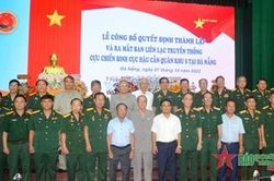 Ra mắt Ban liên lạc truyền thống Cựu chiến binh Cục Hậu cần Quân khu 5