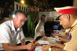 Tước bằng lái, phạt 80 triệu đồng 'ma men' thông chốt, dương tính ma túy