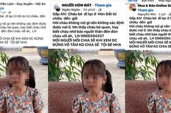 Đăng thông tin 'trẻ bị lạc' lên mạng câu like để bán hàng