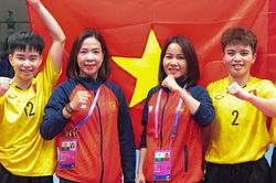 Đội tuyển cầu mây Việt Nam giành thêm huy chương bạc ASIAD 19