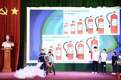 Phổ biến kiến thức phòng cháy, chữa cháy và cứu nạn cứu hộ tại ĐH Thái Nguyên