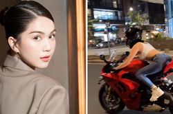 Công an xác minh người mẫu thả 2 tay đi xe phân khối lớn, dân mạng đồng loạt gọi tên Ngọc Trinh