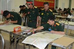 Khai mạc hội thi kỹ thuật ngành địa hình quân sự toàn quân