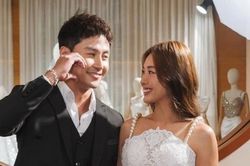 Thanh Sơn, Khả Ngân rạng rỡ diện đồ cưới, dự sự kiện của nhà thiết kế Chung Thanh Phong
