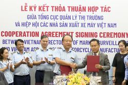 Phối hợp, ngăn chặn hành vi sản xuất, kinh doanh phụ tùng xe máy giả