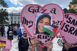 Người Mỹ biểu tình ủng hộ Palestine