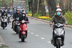 Không khí lạnh đã ảnh hưởng đến khu vực Đông Bắc Bắc Bộ