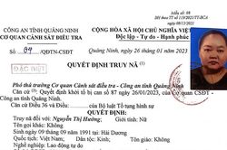 Công an Quảng Ninh truy nã 'nữ quái' chiếm đoạt 11 tỷ đồng
