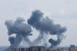 Israel tấn công 200 mục tiêu thuộc khu 'trung tâm chỉ huy' của phong trào Hamas