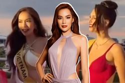 Hành động đẹp của Lê Hoàng Phương dành cho đối tại Miss Grand nhận 'mưa lời khen'