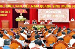 Khai mạc Hội nghị Ban Chấp hành Đảng bộ tỉnh Gia Lai lần thứ 13 (mở rộng)
