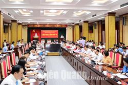 Hội nghị Ban Chấp hành Đảng bộ tỉnh lần thứ 15