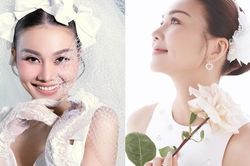 Đám cưới Thanh Hằng vào tháng 10: Cô dâu từng diện váy cưới xinh đẹp ra sao?