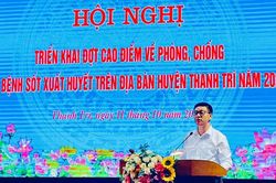 Huyện Thanh Trì triển khai đợt cao điểm phòng, chống dịch sốt xuất huyết
