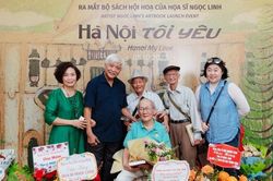 Họa sĩ Ngọc Linh - Vời vợi một tình yêu Hà Nội