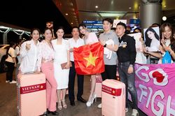 Phương Nhi mang kiện trang phục dân tộc 2 mét đến Miss International