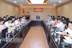 Hội nghị trực tuyến tập huấn nghiệp vụ về công tác cải cách, kiểm soát thủ tục hành chính trên môi trường điện tử